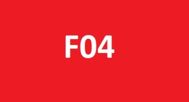 Kód chyby F04 v práčke Bosch