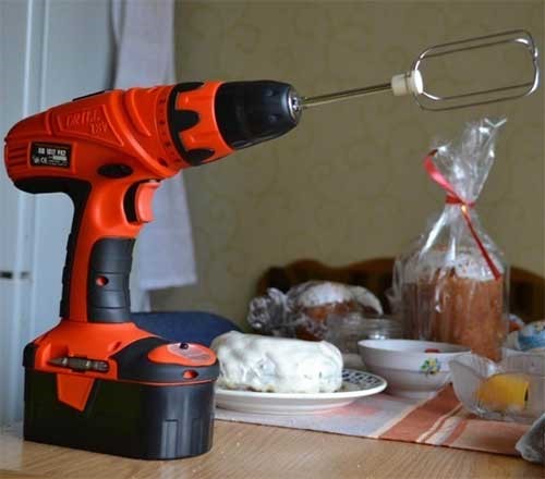 เครื่องผสมโฮมเมด: วิธีทำมิกเซอร์ด้วยมือของคุณเอง - หุ่นเชิดครัวการก่อสร้าง