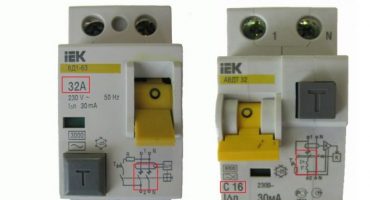 Isključuje RCD kada je grijač uključen i crveno svjetlo uključeno