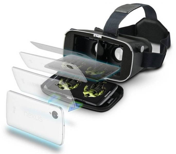 Óculos de realidade virtual para smartphones (VR)