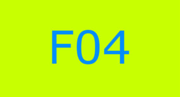 Foutcode F04 in de wasmachine Indesit