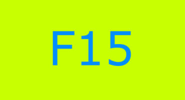 Codice errore F15 nella lavatrice Indesit