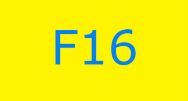 رمز الخطأ F16 في غسالة اريستون