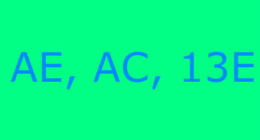 Error codes AE, AC, 13E in the Samsung washing machine